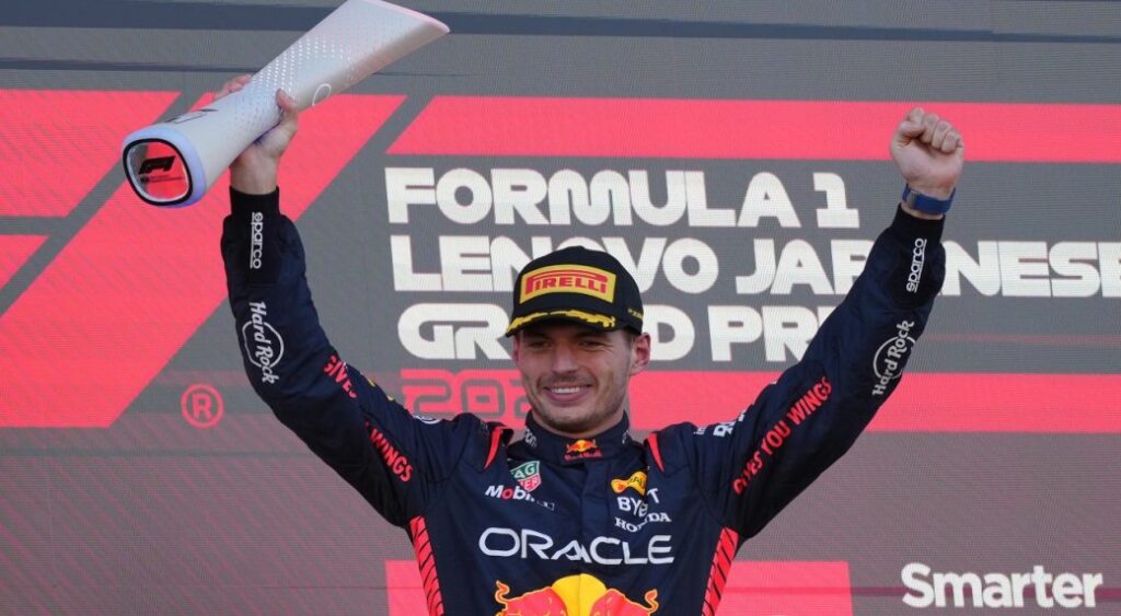 Verstappen gana fácilmente el Gran Premio de Japón de F1 y se acerca al título. El Checo sin suerte